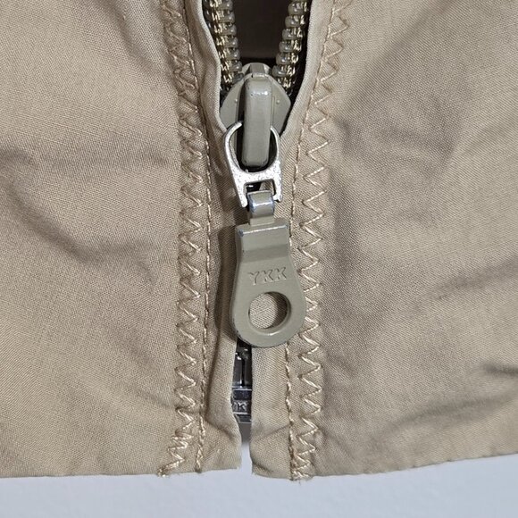 Women's A/X Armani Exchange Cotton Beige Sport Full Zip Blazer Jacket in size S - Picture 8 of 15